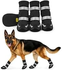Dog Shoes for Large Medium Dogs — Dog Boots for Hot Pavement Size6 — collection imagery
