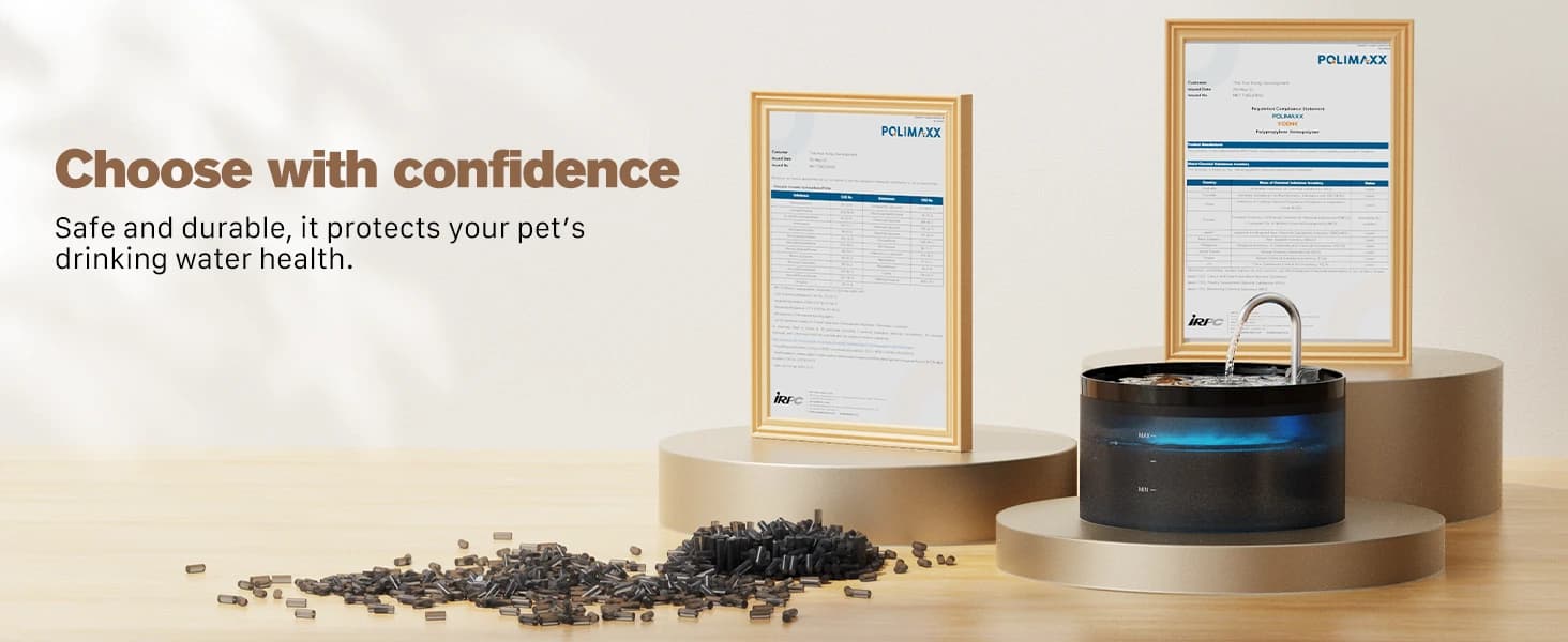 Cat Water Fountain: 108oz/3.2L Cat Fountain Super Silent Pet Drinking Dispenser - Water Fountains for Kitty — product details