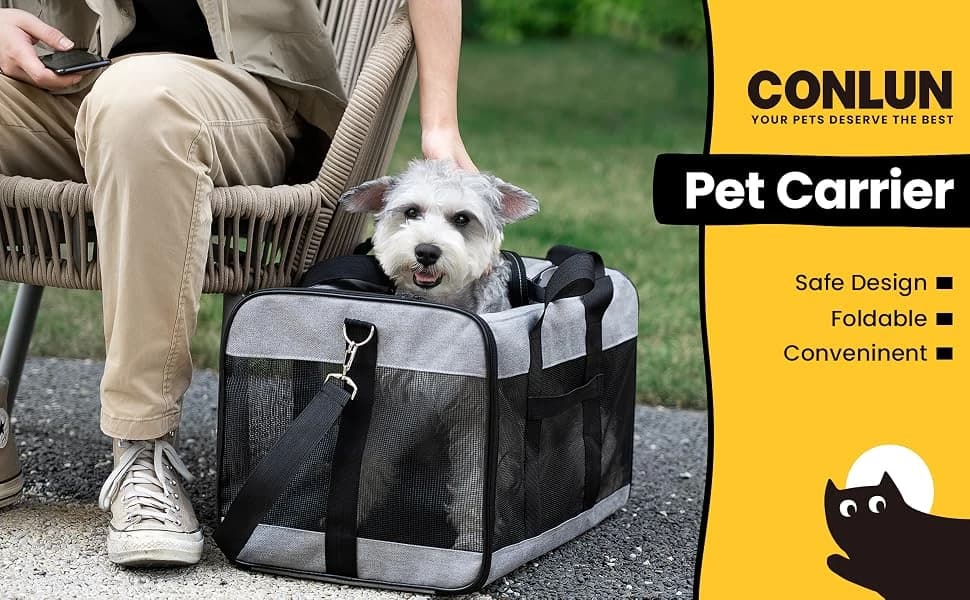 Cat Carrier Soft-Sided Pets Travel Carriers up to 15 Lbs — product details