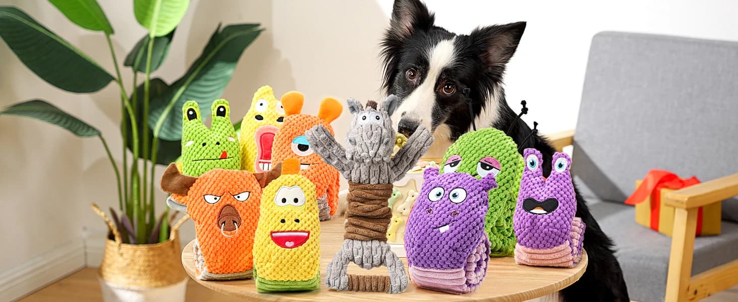 Tug of War Dog Toy — Crinkle Dog Toys for Large Dog — product details