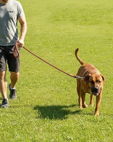 Long Dog Leash — 10/15/20/30/50FT Dog Training Leash with Soft Handle — collection imagery