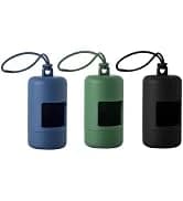 3Pack Dog Poop Bag Holder for Leash Lightweight Pet Waste Bag Dispenser with Leash Attachment Portable Plastic — collection imagery