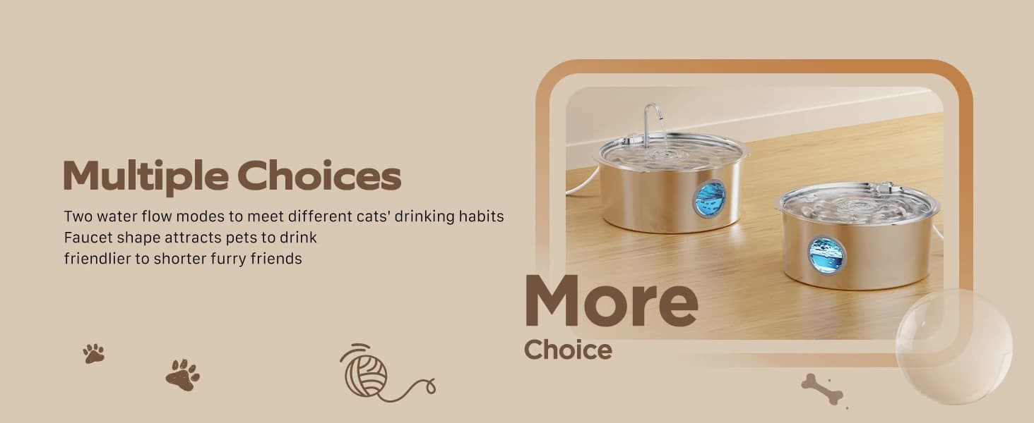 Dog Water Fountain for Large Dogs: 7L/236oz/1.8G Dog Fountain — product details