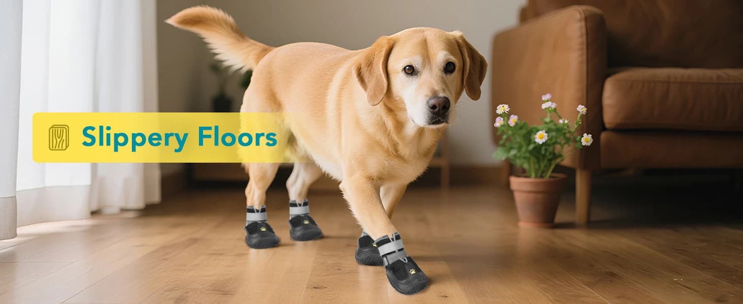 Dog Shoes for Large Medium Dogs — Dog Boots for Hot Pavement Size6 — product details
