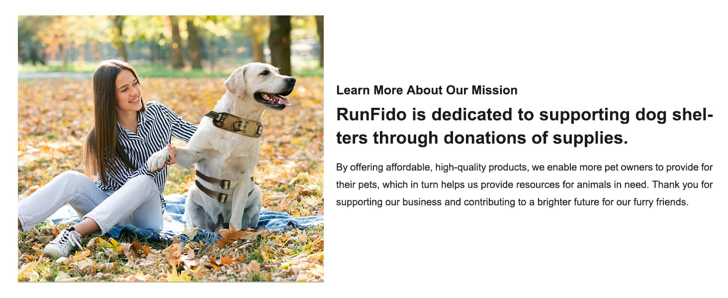 Dog Harness for Large Dogs — No Pull Tactical Vest with Front Clips — product details