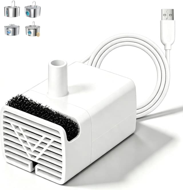 Cat Water Fountain USB Water Pump: Mini Quiet Pump — 1W 5V 95L/H