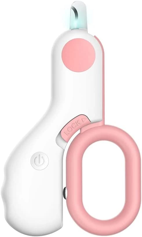Small Animals Nail Clippers with LED Lights to Avoid Excessive Cutting and Sharp Blades - Professional Claw
