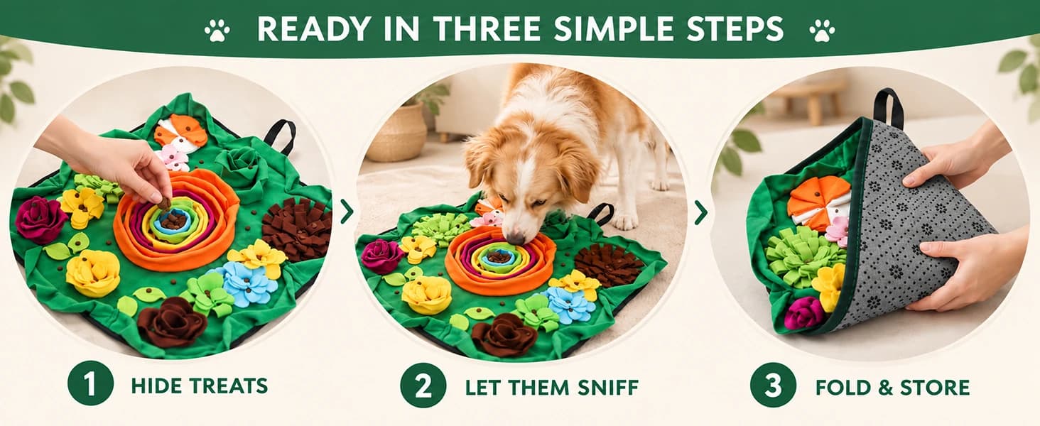 Snuffle Mat for Dogs — Large Dogs Slow Feeder — product details