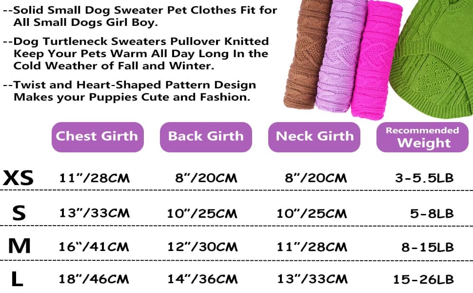 Sleeveless Turtleneck Knit Sweater for Small Dogs and Cats — product details