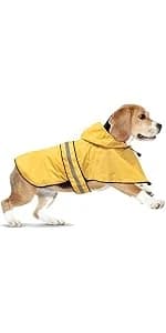 Waterproof Dog Raincoats - Hooded Raincoats for Dogs — product details