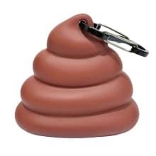 Dog Poop Bag Dispenser for Dog Leash — Poop Shape Sturdy Holder — More Details of this Adorable Poop Bag Holder Dog Poop Bag Dispenser