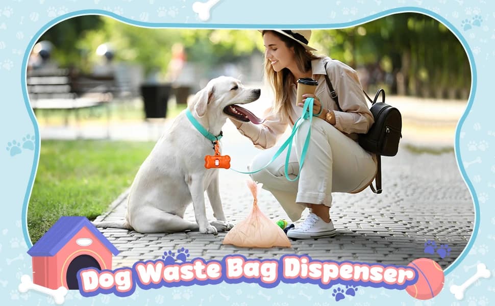 80 Pcs Dog Poop Bag Dispenser with Dog Waste Bags — product details