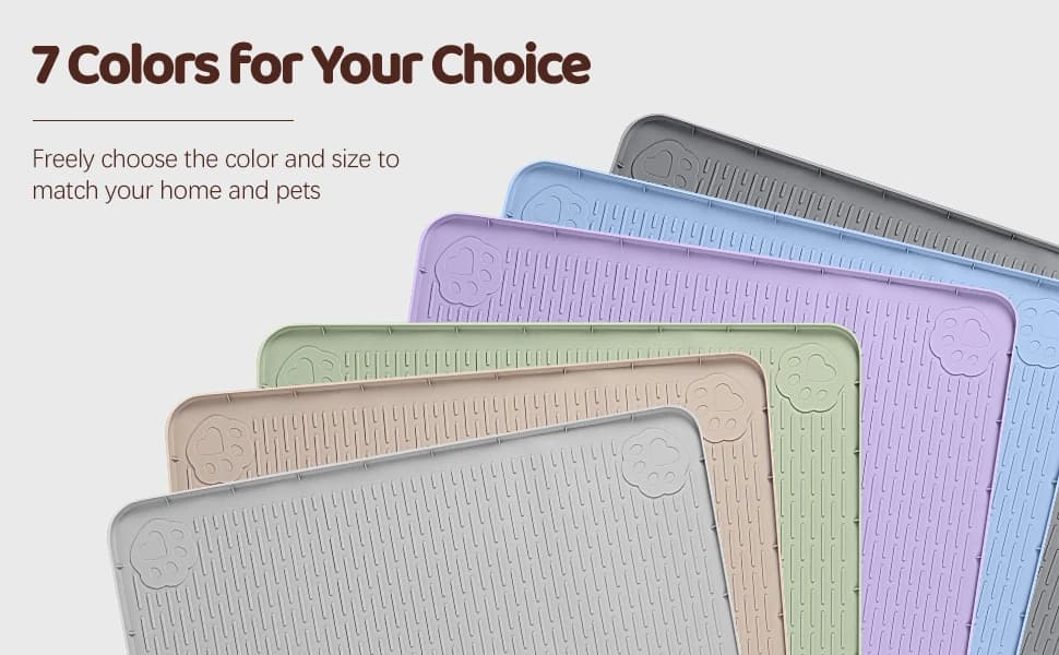 Silicone Cat Litter Mat for Litter Box 40”x28” Large Cat Mat — product details