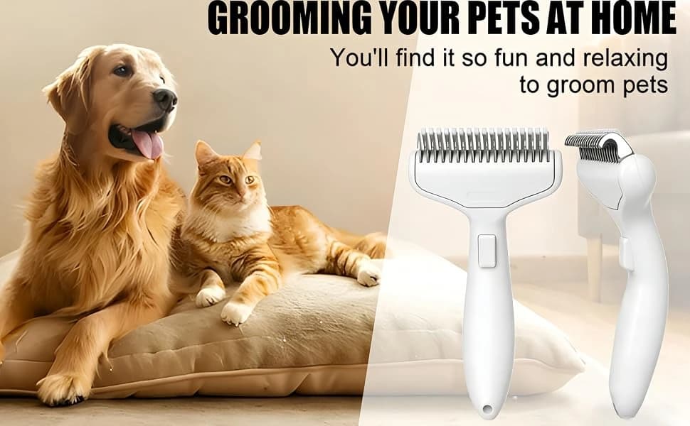 Undercoat Rake for Dogs and Cats — product details