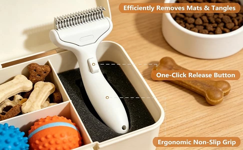 Undercoat Rake for Dogs and Cats — product details