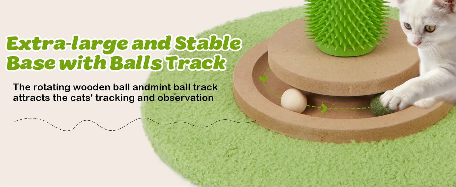 38" Tall Sisal Cat Scratching Post with Stable Base for Indoor Adult Cats — product details
