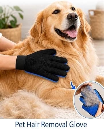 Pet Hair Removal Glove for Dogs and Cats — collection imagery