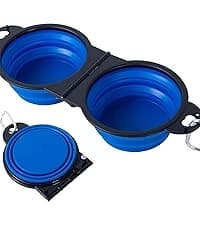 Dog Bowls Pet Collapsible Bowl with Cover Lids — collection imagery