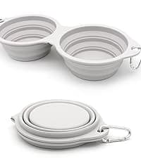 Dog Bowls Pet Collapsible Bowl with Cover Lids — collection imagery