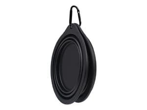 2-Pack Silicone Collapsible Dog Bowls — Easily Adjust to — 3 Sizes