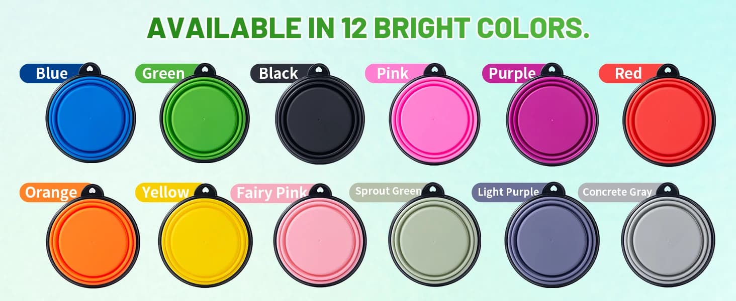 Dog Bowl Pet Collapsible Bowls — product details