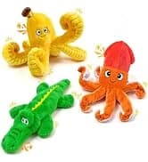 Dog Squeaky Toys Stretchable Crocodile for Interactive Tug of War — collection imagery