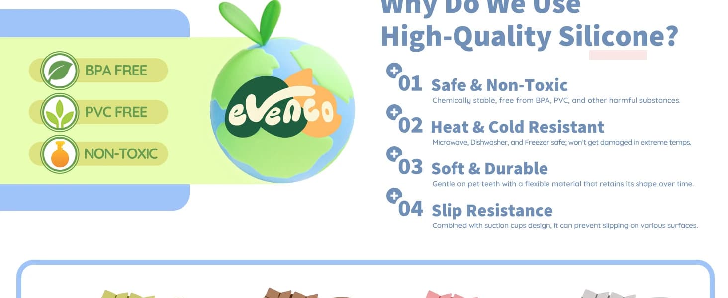 Slow Feeder Bowl — Silicone Lick Mat with Suction Cups for Dog and Cat — product details