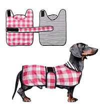 Dog Zip Up Raincoat with Reflective Buttons — collection imagery