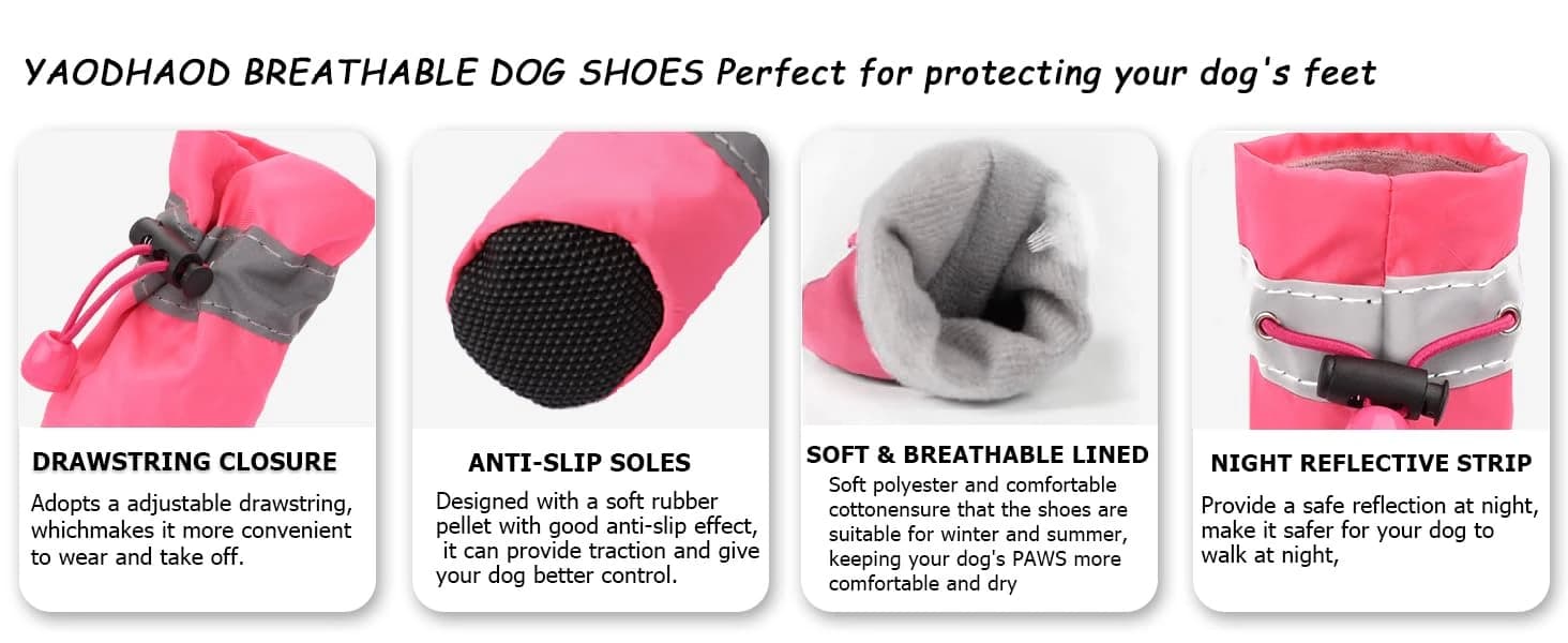 Dog Shoes for Small Dogs â Puppy Boots and Paw Protectors â product details
