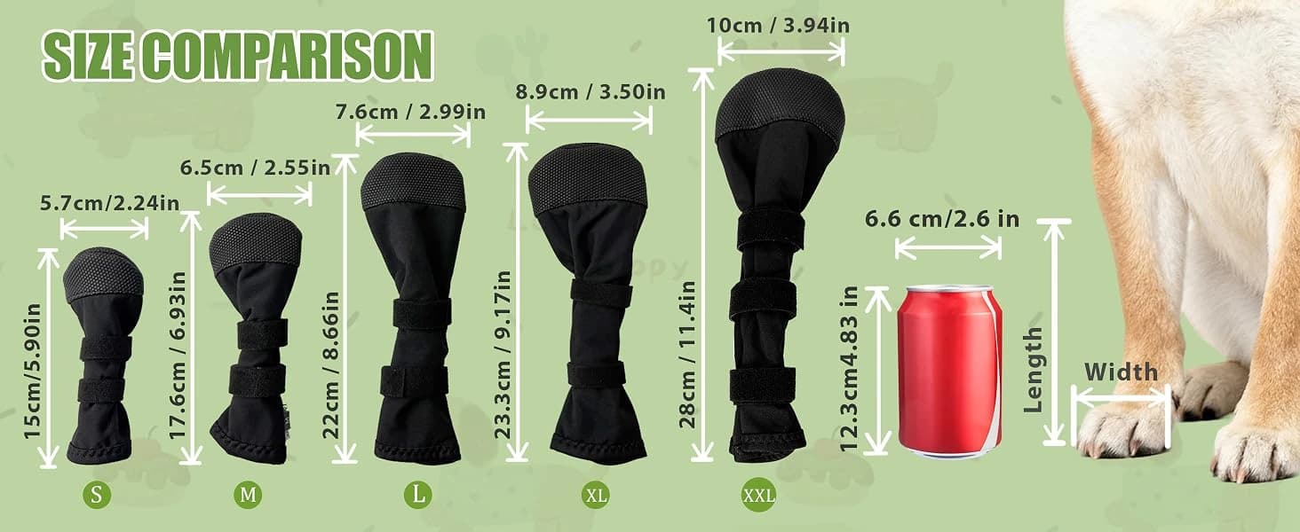 Dog Recovery Boot Wound Injured Paws Protector Dog Shoes — 2PCS — product details