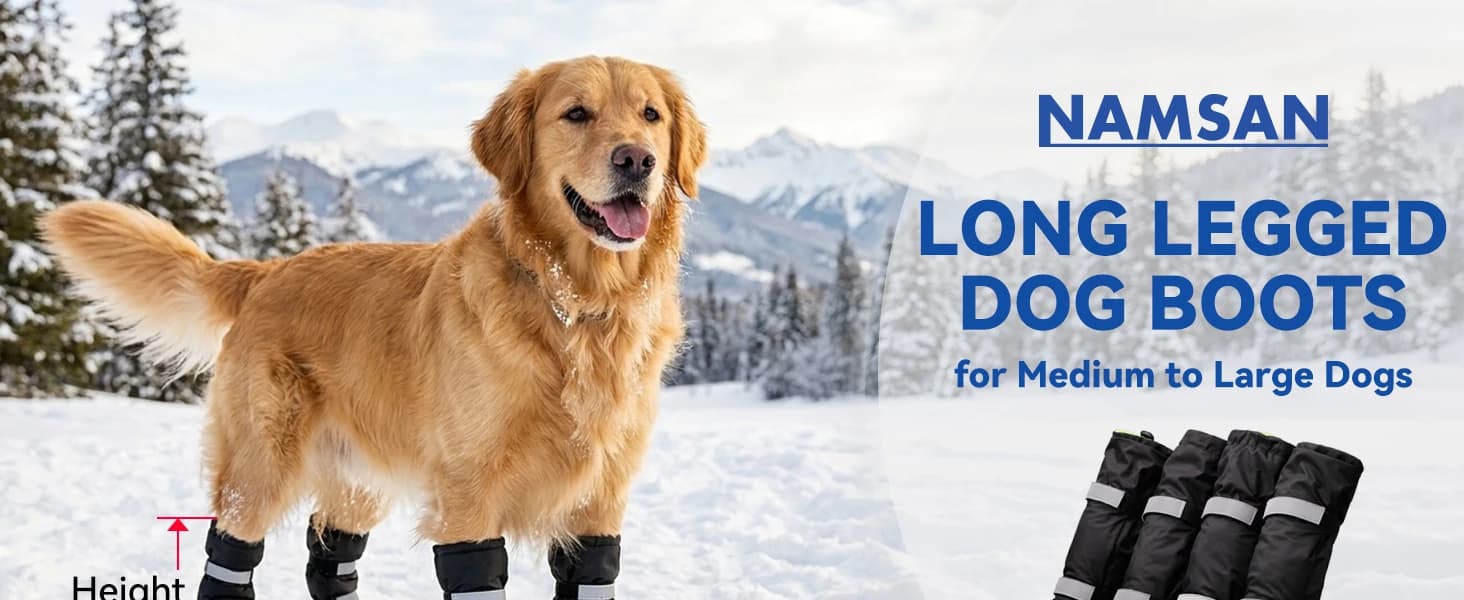 Winter Dog Boots for Large Dogs — product details