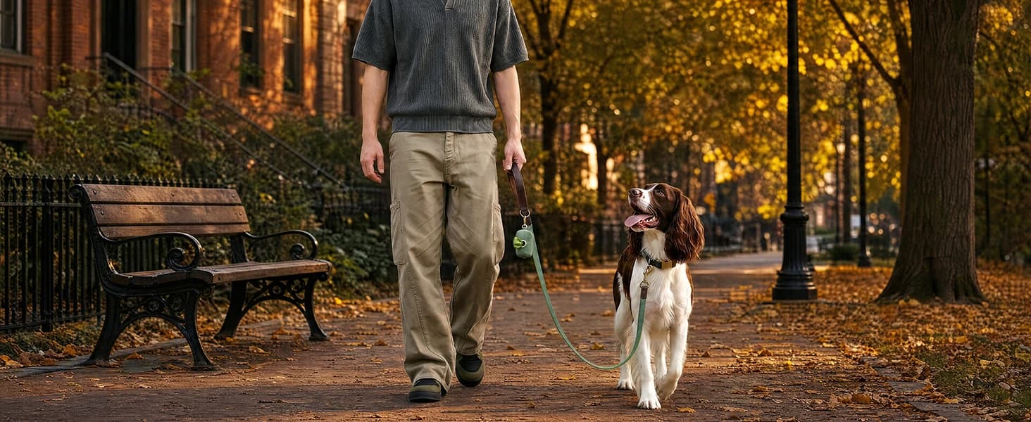 PU Leather Dog Collar for Medium Dogs — Soft Nylon Lining — collection imagery