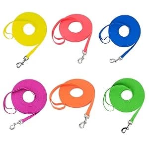 Waterproof Long Leash Durable Dog Recall Training Lead Great for Outdoor Hiking — Training — Long Leash for Walking — Training, Recalling, Playing, Camping, Swimming, etc