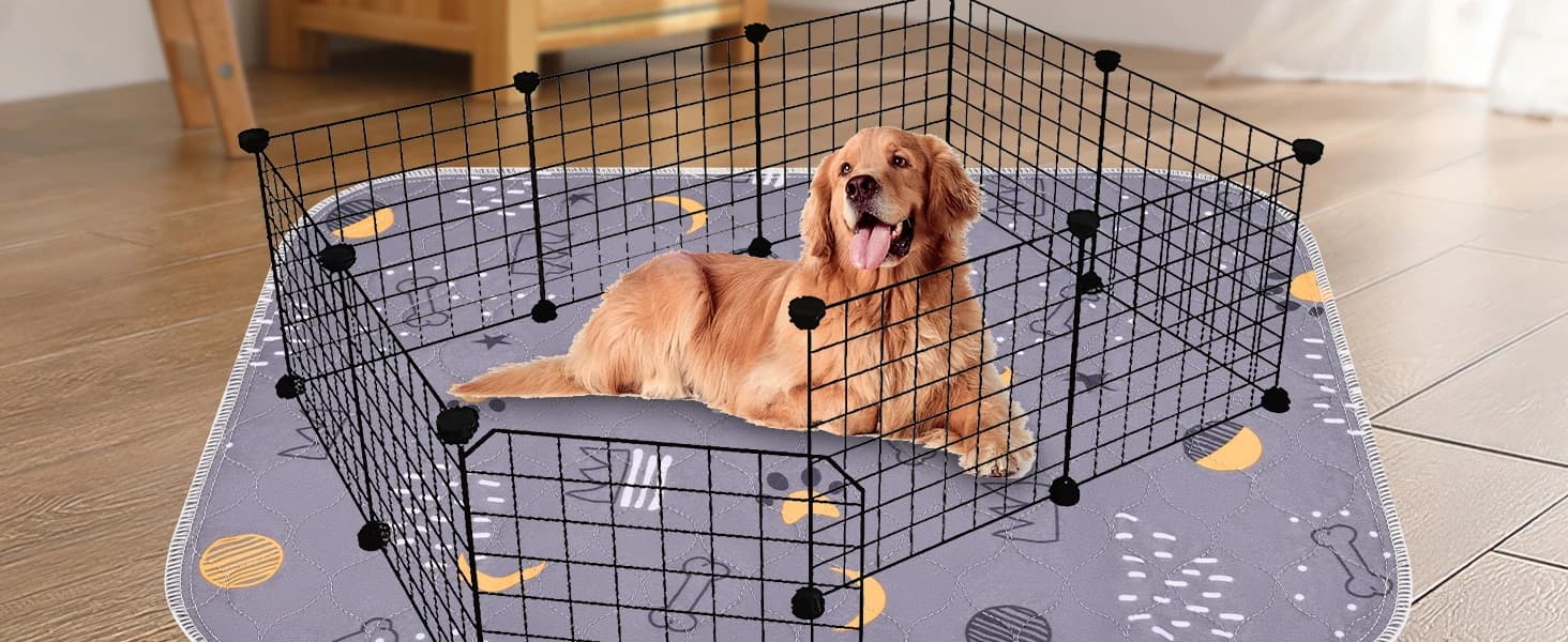 Washable Pee Pads for Dogs 2 Pack 34" x 36" — Waterproof — collection imagery