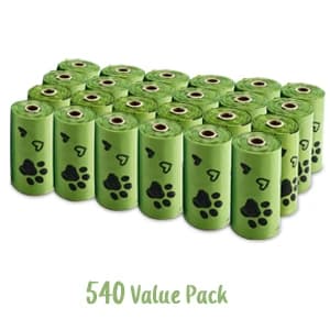 Dog Poop Bag Biodegradable 540 Count Dog Waste Bags with Dispenser Scented — collection imagery