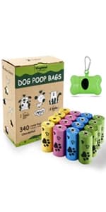 Dog Poop Bag Biodegradable 540 Count Dog Waste Bags with Dispenser Scented — product details