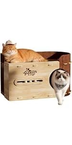 Cat Tunnels for Indoor Cats with Cube Tent Toys Combo — product details