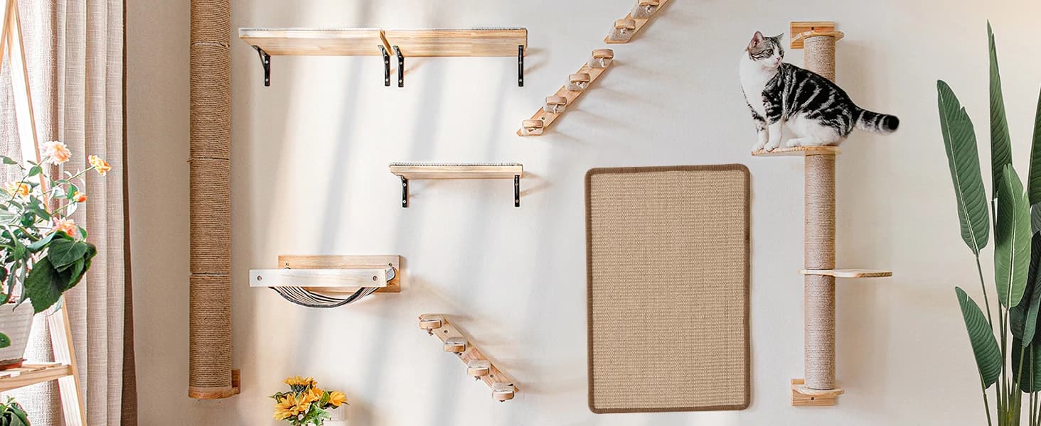 Cat Scratcher Mat — 23.6 X 15.7 Inch Natural Sisal Cat Scratch Mat — product details