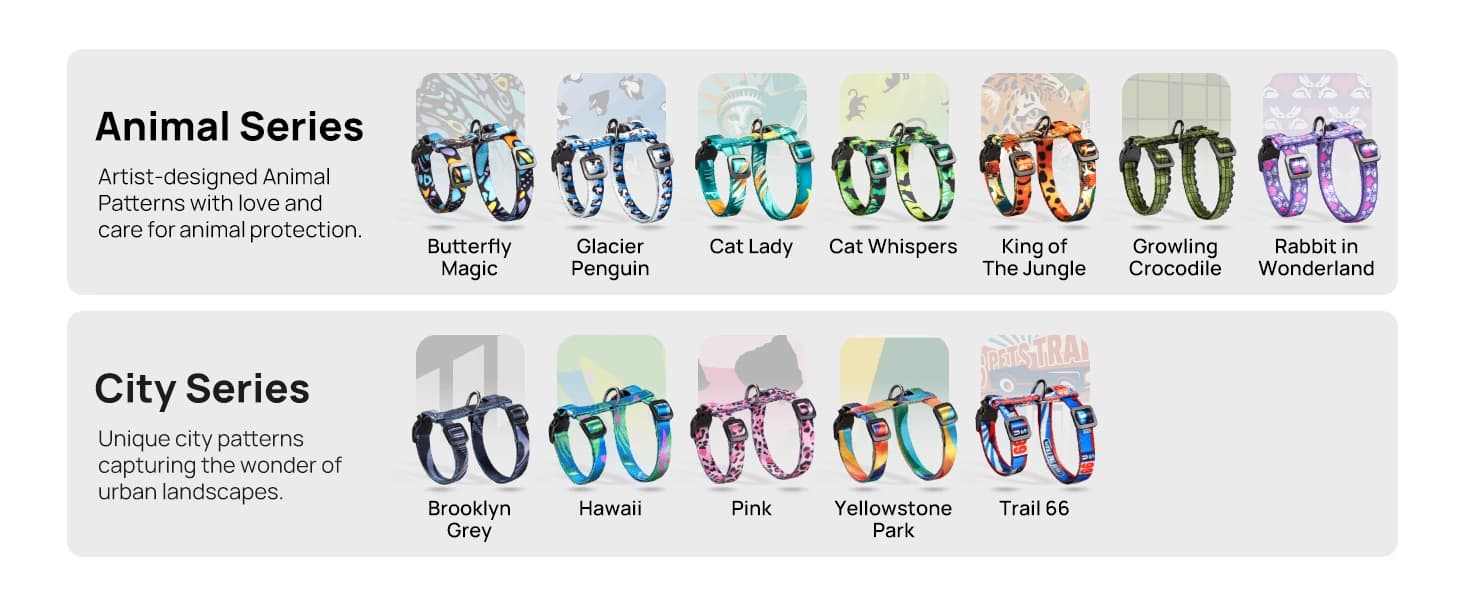 Adjustable Cat Harness and Leash Set — Escape Proof — collection imagery