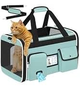 Large Cat Carrier — Soft Sided Travel Pet Carrier Airline Approved — collection imagery