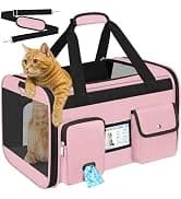 Large Cat Carrier — Soft Sided Travel Pet Carrier Airline Approved — collection imagery