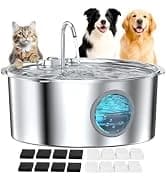 Dog Water Fountain for Large Dogs: 7L/236oz/1.8G Dog Fountain — collection imagery