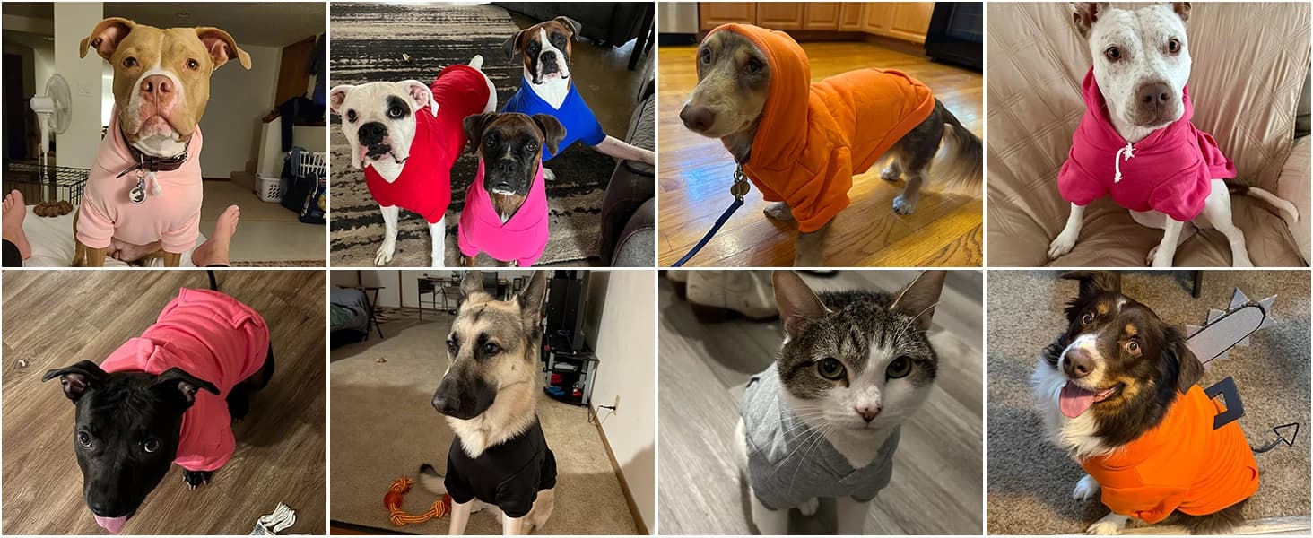 Dog Hoodie for Large Medium Small Dogs — product details
