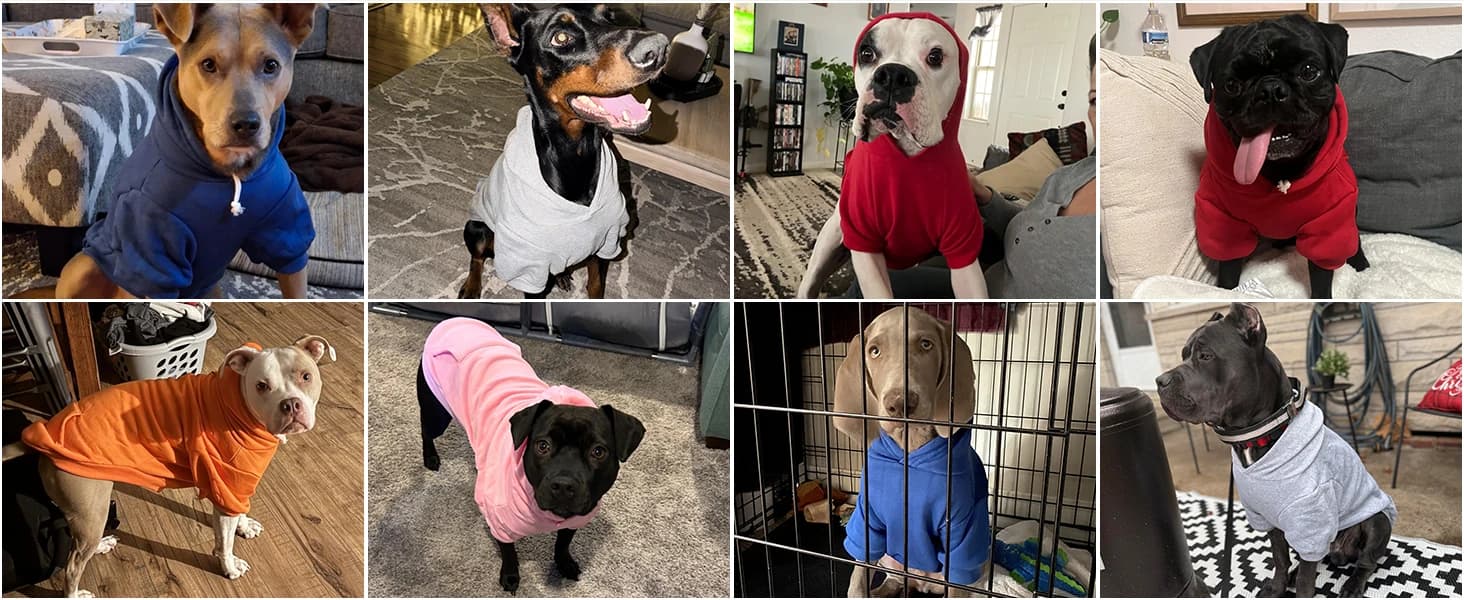 Dog Hoodie for Large Medium Small Dogs — product details