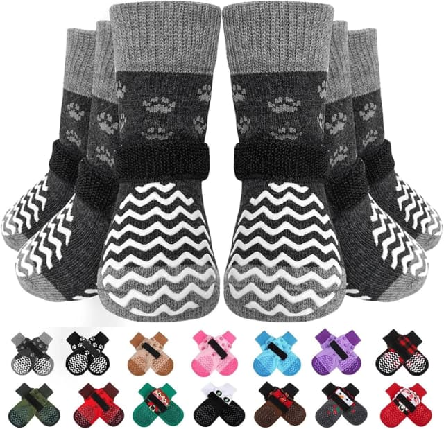 Anti Slip Dog Socks to Prevent Licking Paws for Hot Pavement