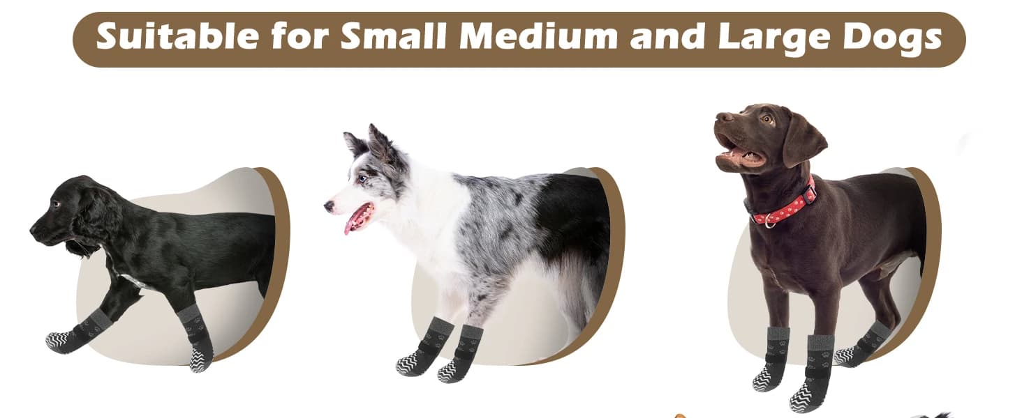 Anti Slip Dog Socks to Prevent Licking Paws for Hot Pavement — product details