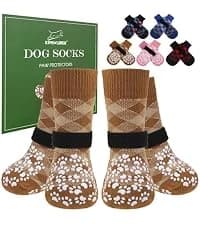 Anti Slip Dog Socks to Prevent Licking Paws for Hot Pavement — collection imagery