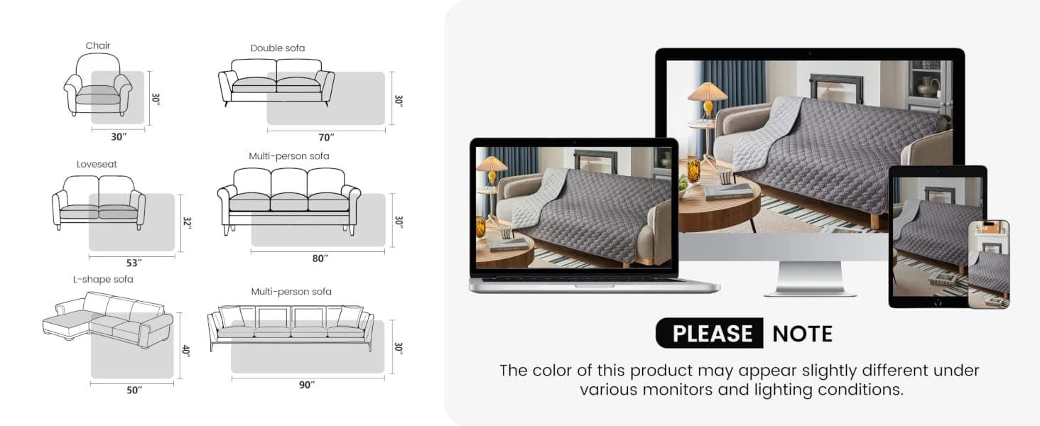 Waterproof Blanket — Couch Covers for Dogs — product details