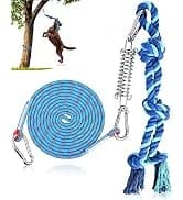 Dog Tie Out Cable and Stake — 30ft Heavy Duty Dog Leads for Yard — collection imagery