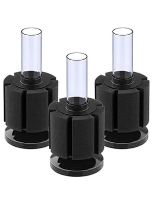3 Pack Aquarium Sponge Filter Quiet Betta Fry Shrimp and Small Fish Foam Filter for Tiny Fish Tank up to 10 Gallon — product details
